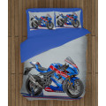 Povlečení s motorkou - Suzuki
