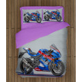 Povlečení s motorkou - Suzuki