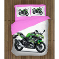 Povlečení motorka - Kawasaki Motor Green