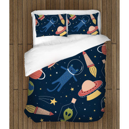 Povlečení na postel - Cosmos