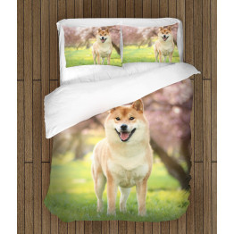 Povlečení na postel - Shiba Inu