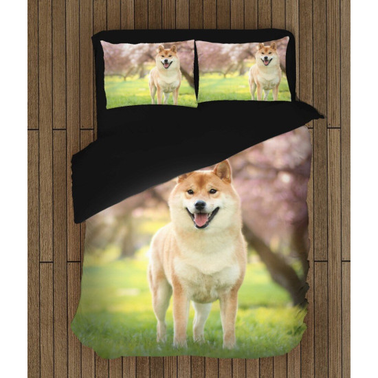 Povlečení na postel - Shiba Inu
