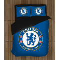 Modré povlečení - Chelsea Blue Logo