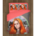 3D přikrývka - Girl With Wolves