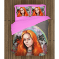 3D přikrývka - Girl With Wolves