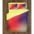 3D ložní soupravy s přikrývkou - Colorful Cyrcles