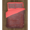 Povlečení s přikrývkou - Wood in Burgundy