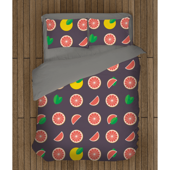 Povlečení s přikrývkou - Grapefruit