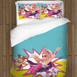 Ložní soupravy s přikrývkou - Barbie Pop-Art