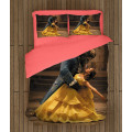 Ložní soupravy s přikrývkou - Beauty and The Beast Dance