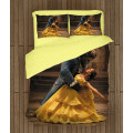 Ložní soupravy s přikrývkou - Beauty and The Beast Dance