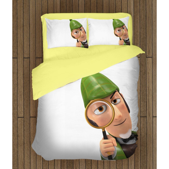 Povlečení s přikrývkou - Sherlock Gnomes White