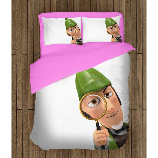 Povlečení s přikrývkou - Sherlock Gnomes White