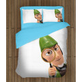 Povlečení s přikrývkou - Sherlock Gnomes White