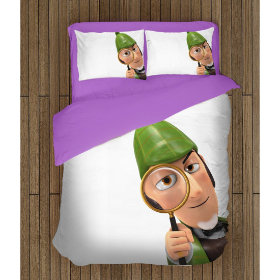 Povlečení s přikrývkou - Sherlock Gnomes White