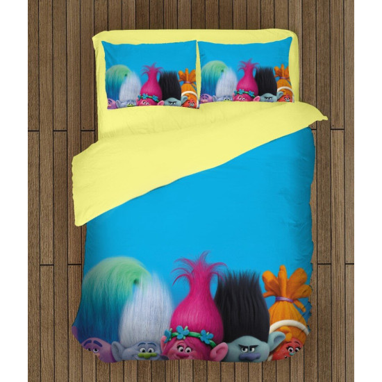 Povlečení s přikrývkou - Trolls