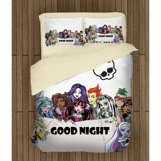 Ložní soupravy s přikrývkou - Monster High Good Night