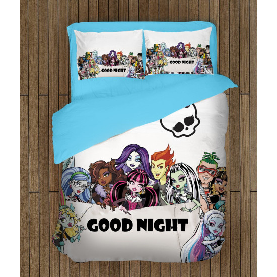 Ložní soupravy s přikrývkou - Monster High Good Night