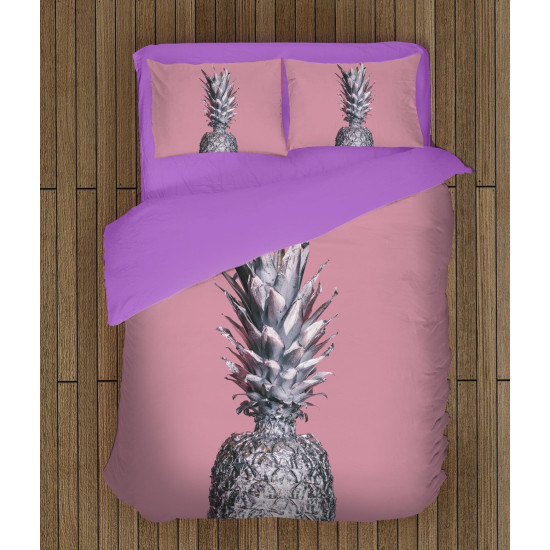 Povlečení s přikrývkou - Art Pineapple