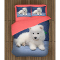 Povlečení s přikrývkou - Baby Samoyed