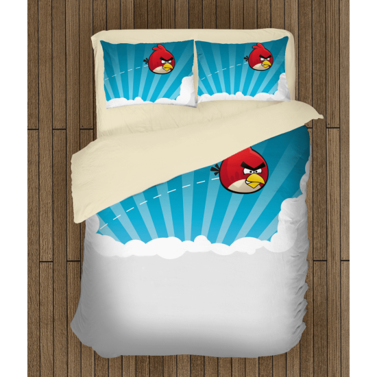 Moderní povlečení - Angry Birds