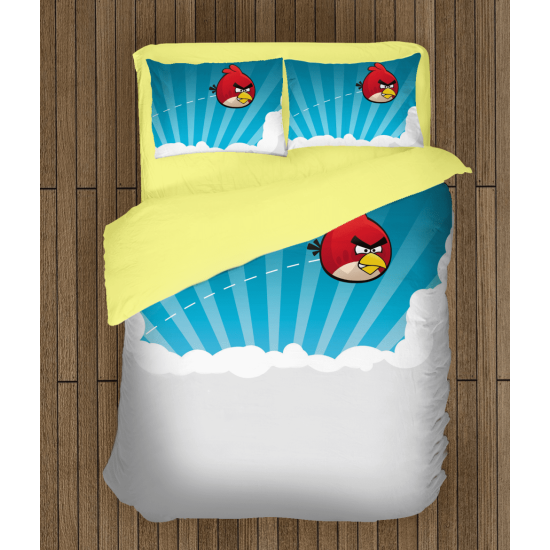 Moderní povlečení - Angry Birds