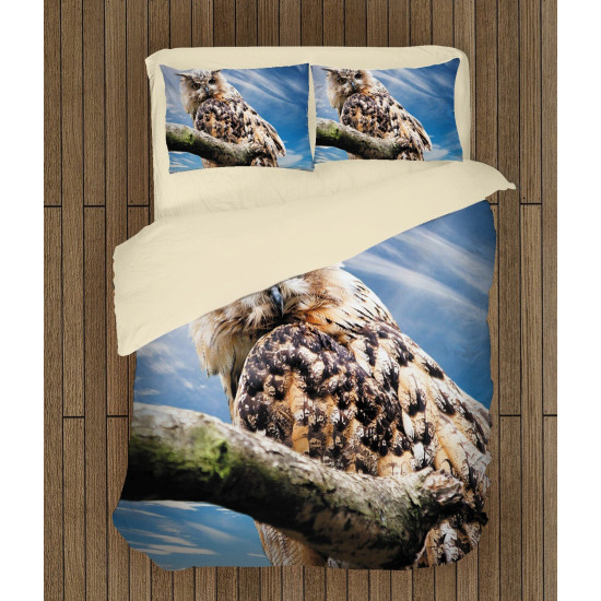 Povlečení s přikrývkou - Owl