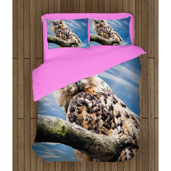Povlečení s přikrývkou - Owl