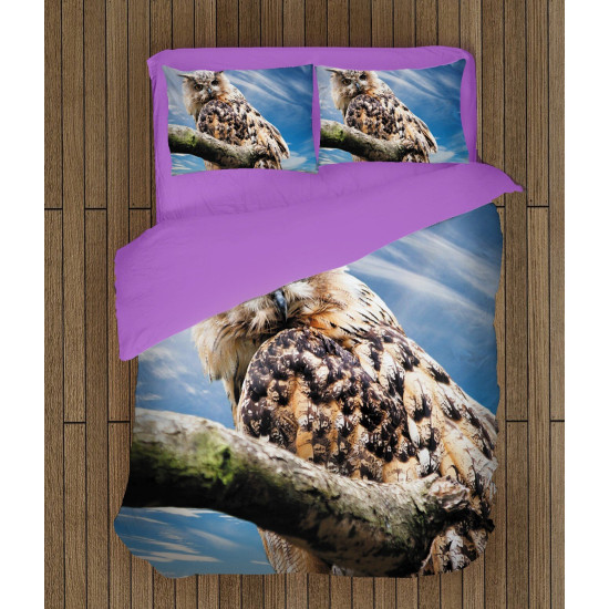 Povlečení s přikrývkou - Owl