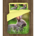 Povlečení s přikrývkou - Rabbit in the Grass