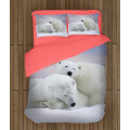 Povlečení s přikrývkou - White Bears