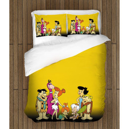 3D dětská ložní souprava - The Flintstones