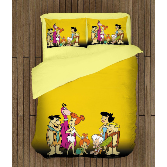 3D dětská ložní souprava - The Flintstones