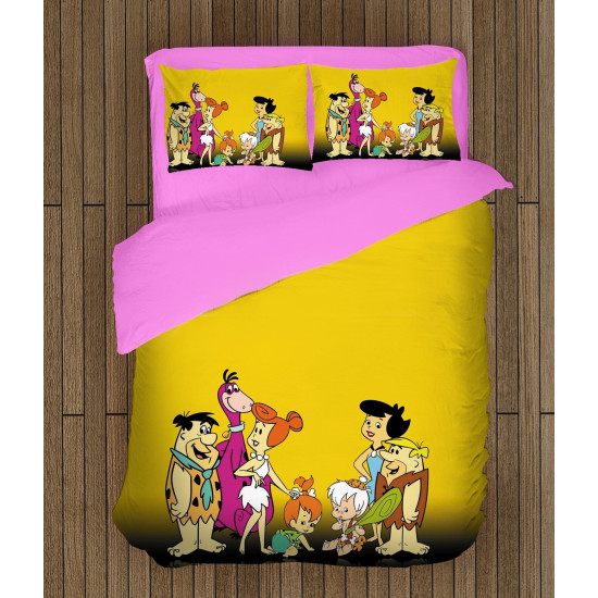 3D dětská ložní souprava - The Flintstones