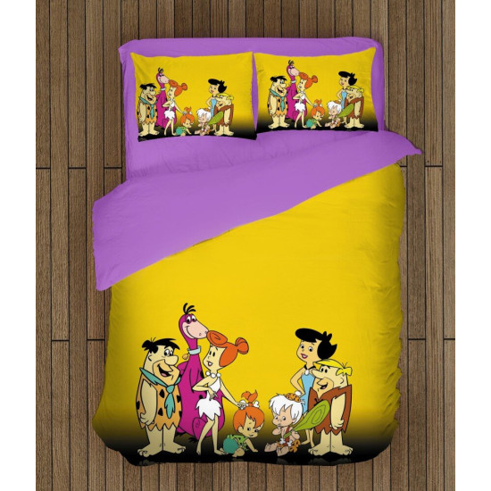 3D dětská ložní souprava - The Flintstones