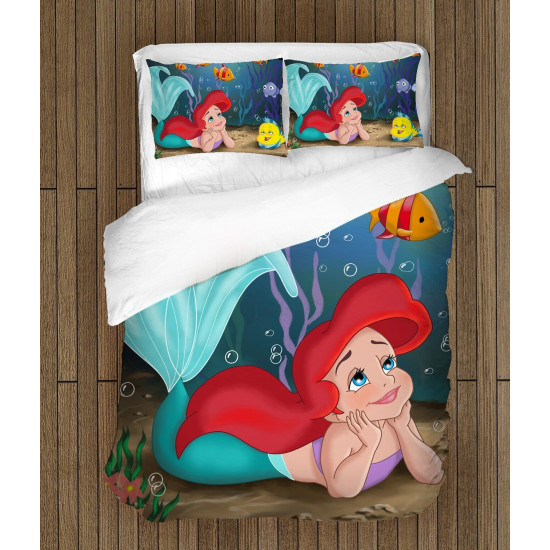 Povlečení s přikrývkou - The Little Mermaid Ariel