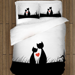 Ložní souprava - Cats Love
