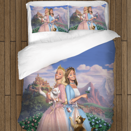 Dětské povlečení - Barbie Princesses