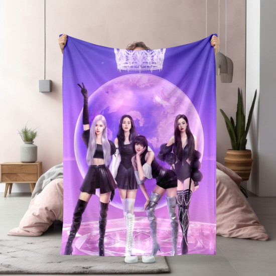 Fleecová deka 3D - Blackpink