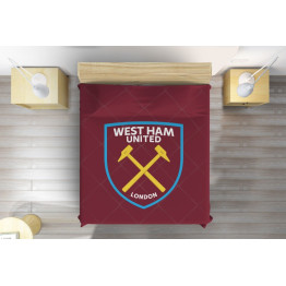 Luxusní přehoz na postel - West Ham United