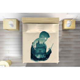 Přehoz přes postel - Harry Potter