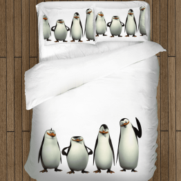 Tučňáci z Madagaskaru lůžkoviny - Penguins from Madagascar