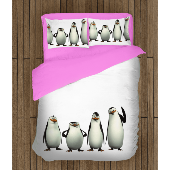 Tučňáci z Madagaskaru lůžkoviny - Penguins from Madagascar