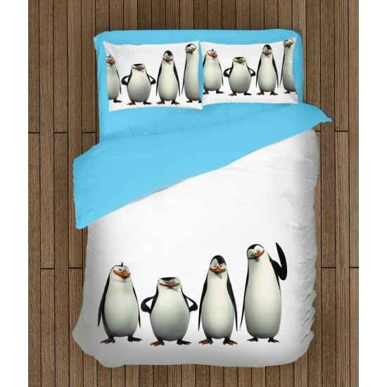 Tučňáci z Madagaskaru lůžkoviny - Penguins from Madagascar