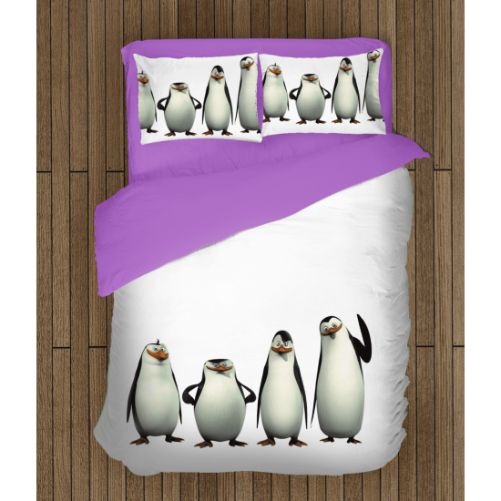 Tučňáci z Madagaskaru lůžkoviny - Penguins from Madagascar