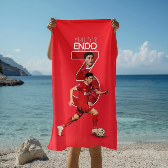 Osuška na pláž fotbal - Endo Liverpool