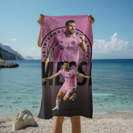 Osuška na pláž fotbal - Messi Miami