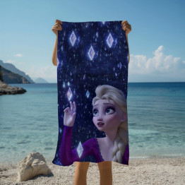 Plážový ručník Ledové království - Frozen
