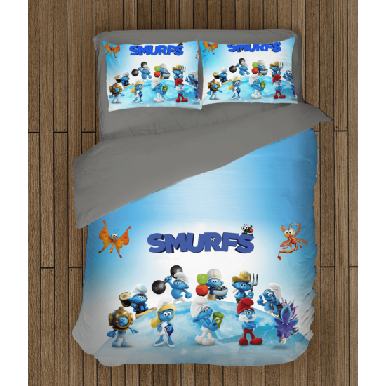 Šmoulové povlečení na postel - The Smurfs