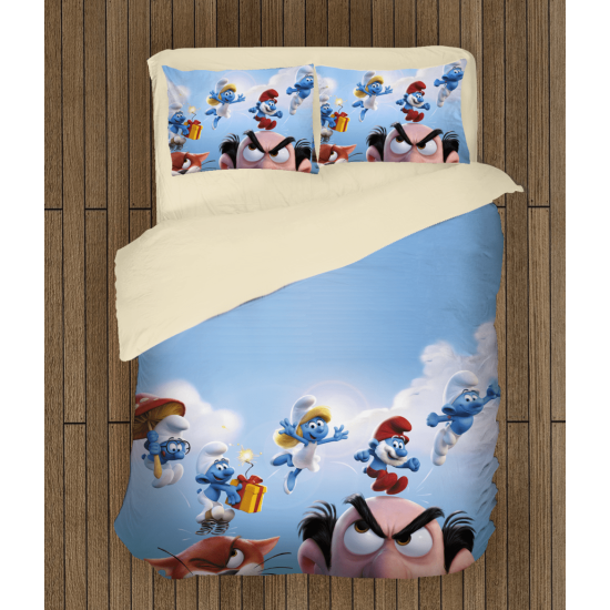 Šmoulové dětské lůžkoviny - The Smurfs The Movie
